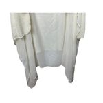IMAN White Layered Sleeveless Open Swing Sweater Women's Large Photo 1