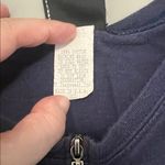 Harley Davidson Quarter Zip Size XL Blue/White *Fair/Good Condition Blue Photo 3