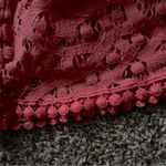 Just Be Woman’s shorts orange/peach crochet with lining elastic waist Photo 5