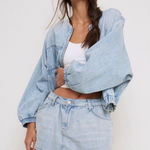Free People We The Free x  Demi Denim Skort NWT 25‎ Photo 0
