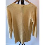 Avenue Soft Yellow Ribbed Sweater Plus Size 18 20 Business Teacher Casual Photo 5