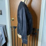 Chico's EUC Chico’s Denim Metallic Jacket Size 0 Photo 4