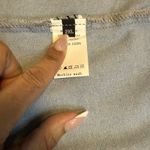 SheIn Denim Off Shoulder Dress Ruffle Knee Length Sleeveless Trendy Plus 2X # Photo 8