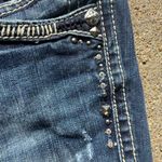 Rock Revival Elaina Boot Cut Bling Embroidered Flap Pocket Jeans Size 28x34 Photo 8
