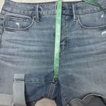 White House | Black Market High-Rise 5" Jean Shorts Size 4 Blue Medium Wash Cuffed Photo 0