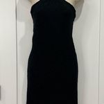 Sage  The Label Beloved Pointelle Halter Mini Dress Crochet Large New Beachy Photo 3