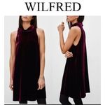 Aritzia Wilfred with Silk Burgundy Poncet Dress NWT Sz. XS Photo 1