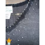 Quacker Factory The Quaker Factory Embellished Christmas Tree Sweater Women's Sz Medium VTG Ugly Photo 4