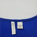 Cato Royal Blue V-neck Blouse with Bell Sleeves Photo 5