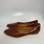 Zodiac Hill flats cognac leather pointed toe size 7 Photo 4