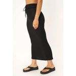 Project Social T New  Love Like This Sweater Rib Maxi Skirt Black Photo 4