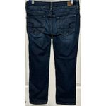 American Eagle Women's Stretch Low Rise Artist Double Button Capri Jeans Size‎ 6 Blue Photo 1