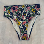 Roller Rabbit new  high waisted floral bathing suit bottoms size XL extra large Photo 0