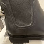 Cole Haan New  Greenwich Chelsea Black Boot Bootie 8B Leather Waterproof Photo 6