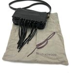 Brian Atwood Acolby Crossbody Large Bubble Grain Leather Fringe Photo 8