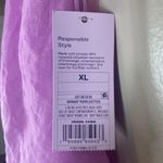 Wild Fable NWT Crop Top Womens XL Vibrant Purple Halter Cowl Neck Y2K Coquette Photo 6