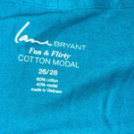 Lane Bryant  Women’s blue green Teal Shirt short sleeve top Photo 2