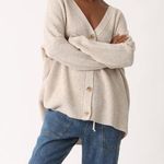 Electric & Rose Cardigan wool cashmere knit womens Pink small oversized everyday Photo 3