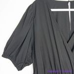 Eloquii NEW  Black  Slouch Puff Half Sleeve Romper Women's Plus‎ Size 20 Photo 5
