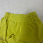 Lululemon hotty hot lined Women's Vibrant Yellow Athletic Shorts size 4 Photo 6