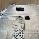 The Limited  Women’s white & Blue Short Size 4 Photo 2