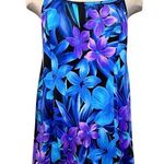 Studio Works Vintage Swimsuit Swimdress One Piece Swim Dress Floral 20W Photo 0