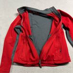 Ibex Climawool Red & Grey Merino Wool Full Zip Jacket XSmall EUC Size XS Photo 4