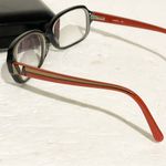 Diane Von Furstenberg DVF  Red Frame Womens Prescription Eyeglasses Case Photo 1