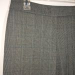 George Plaid Cropped Pants Size 4 Gray Photo 1