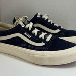 Vans  Pro Old Skool Sneakers Size 9.5 Womens 8 men’s Navy Blue Suede Photo 1