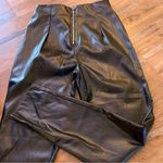 Princess Polly  Lyra Faux Leather Pants Womens Size US Size 6 Back Zipper Photo 3