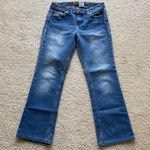 Arizona Jeans Authentic Y2K Arizona Jean co 3 short medium wash midrise wide/straight/bootcut Photo 0