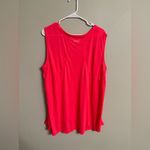 Calvin Klein  Performance Tank Top Size 3X Coral Workout New Sleeveless Gym Photo 1
