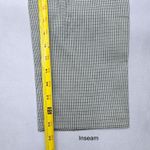 Frmz Gray Houndstooth Stripe Chic Office Work Formal KPop Preppy Pants Large Photo 9