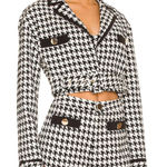 Lovers + Friends Marciana Jacket in Black & White S Photo 0
