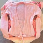 victoria's secret pink knit wrap sweater cardigan  Photo 0