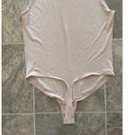 SKIMS Sheer Crewneck Thong Bodysuit Clay Size 2X Photo 9