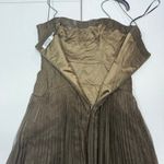 Amur Sue Pleated Gown in Aerial
Terrain Size 0 Brown Photo 7