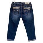 Miss Me  Jeans 27 Mid-Rise Capri Embellished Pockets - EUC Photo 1