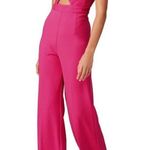 Katie May  Ray Jumpsuit in Pink Jumpsuit Outfit Wide Leg size S Photo 0