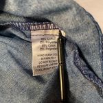 Saks 5th Avenue Off‎ the shoulder, Saks Fifth Ave, denim like, sz lg Photo 5