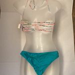 O'Neill 🌞O’Neil halter top crisscross back w/cheeky bottoms A170 Photo 5