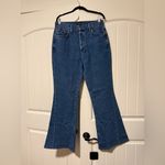 NWT Favorite Daughter Valentina Blue Flare Jeans Size 30 Photo 1