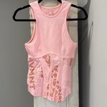 Free People Movement Headstart Logo Tank NWOT Pink Photo 1