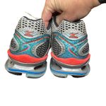 Mizuno  Wave Creation 15 Running Shoes Womens 7.5 Silver Blue Red Mesh‎ Athletic Photo 6