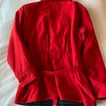 Nils resort collection red jacket with belt Size 10 Photo 7