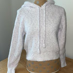 No Boundaries Fuzzy Hooded Sweater Photo 0