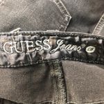 Guess  Jeans 5-Pocket Black Washed Denim Skirt Size 26 Photo 1