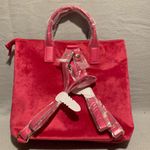 Juicy Couture  Fuschia Velvet Bow Convertible Tote Bag Backpack Fairycore Y2K Photo 1