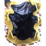 Juicy Couture NWT Faux Fur Gold & Black Sequin Cheetah backpack Photo 5